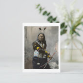 Carte Postale Shout At, Oglala Sioux, 1899 (Debout devant)