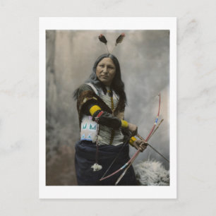 Carte Postale Shout At, Oglala Sioux, 1899