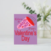 Carte Postale Shout Out pour la Saint-Valentin (Debout devant)