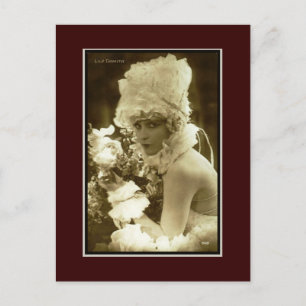 Carte Postale Show Girl 1920