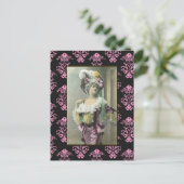 Carte Postale Show Girl Risque French Dancer (Debout devant)