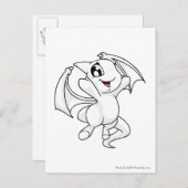 Carte Postale Shoyru White (Devant / Derrière)