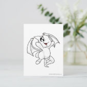 Carte Postale Shoyru White (Debout devant)