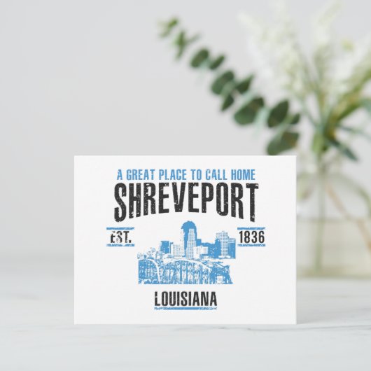Carte Postale Shreveport (Debout devant)