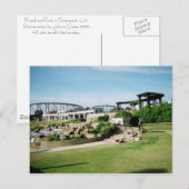 Carte postale Shreveport, LA Riverfront (Devant / Derrière)