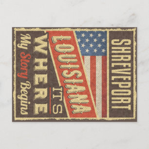 Carte Postale Shreveport Louisiane