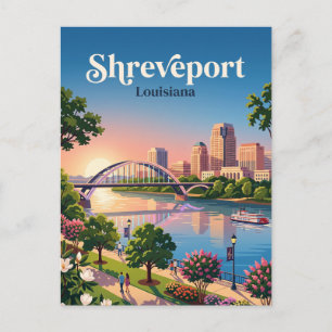 Carte Postale Shreveport, Louisiane
