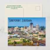 Carte Postale Shreveport, Louisiane (Devant / Derrière)