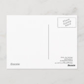 Carte Postale Shrike, Jay, Saxifrage et fraise (par Hokusai) (Dos)