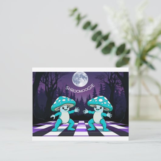 Carte Postale Shroom Boogie Tshirt (Debout devant)