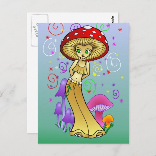Carte postale Shroomy2 (Devant / Derrière)