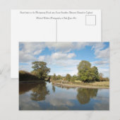 Carte Postale Shropshire du canal Montgomery (Devant / Derrière)