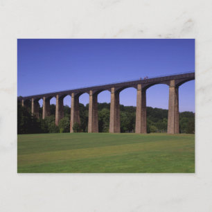 Carte Postale Shropshire Union Canal Aqueduct, Pont Cysyllte,
