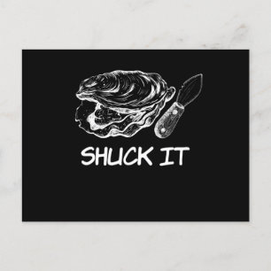 Carte Postale Shuck It Oyster Shell