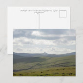 Carte Postale Shutlingsloe (Devant / Derrière)
