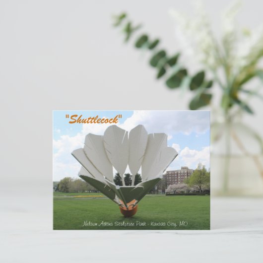 Carte Postale Shuttlecock # 2 (Debout devant)