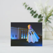 Carte Postale Shuttlecock bleu géant, Kansas City, Missouri (Debout devant)