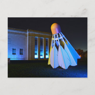 Carte Postale Shuttlecock bleu géant, Kansas City, Missouri