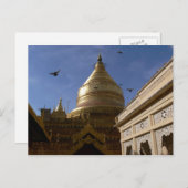 Carte postale Shwe Zigon Pagoda (Devant / Derrière)