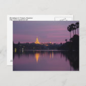 Carte Postale shwedagon (Devant / Derrière)