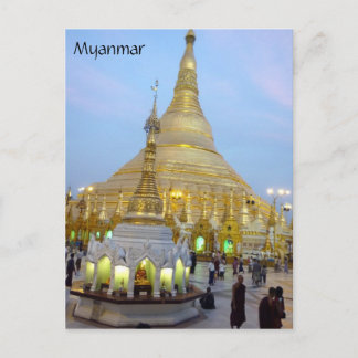 Carte Postale shwedagon myanmar