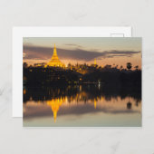 Carte Postale Shwedagon Pagoda (Devant / Derrière)