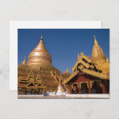 Carte postale Shwezigon Paya (Devant / Derrière)