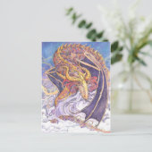 Carte Postale Shy Dragon (Debout devant)