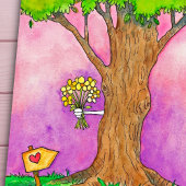 Carte postale Shy Valentine par Nicole Janes