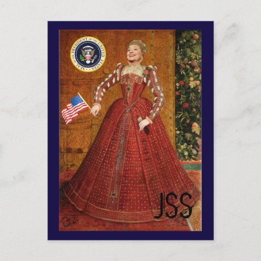 Carte Postale Si Hillary gagne JSS (Devant)