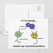 Carte Postale Si je suis Moody... (Devant / Derrière)