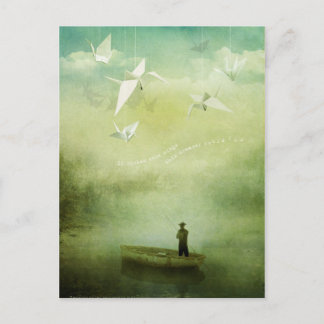 Carte Postale Si les souhaits étaient des ailes (Carte postale)