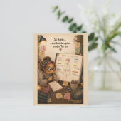 Carte Postale Si petit ... (Debout devant)