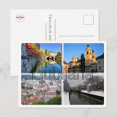 Carte Postale SI Slovenia - Ljubliana (Devant / Derrière)