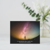 Carte Postale Si tes rêves ne te font pas peur (Debout devant)