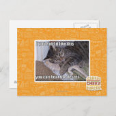 Carte Postale Si tu le tiens comme ça (Devant / Derrière)