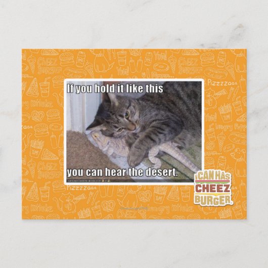 Carte Postale Si tu le tiens comme ça (Devant)