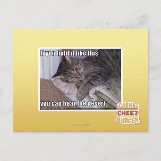 Carte Postale Si tu le tiens comme ça (Devant)