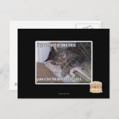 Carte Postale Si tu le tiens comme ça (Devant / Derrière)