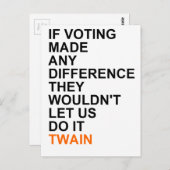 Carte Postale Si voter faisait la différence.png (Devant / Derrière)