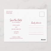 Carte Postale Si Vous Aimez Gâteau Enregistrer Cette Date Photo (Dos)