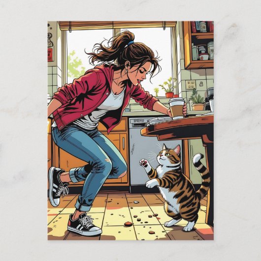 Carte Postale Si vous avez besoin de moi, appelez-moi ! | Drôle  (Devant)