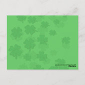 Carte Postale Si vous êtes assez chanceux pour être irlandais (Dos)