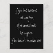 Carte Postale si vous l'aimez, citez (Devant)