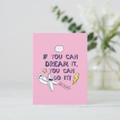 Carte Postale Si vous le rêvez vous pouvez le faire (Debout devant)