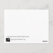 Carte Postale Si vous manquez, c'est du rouff !, si vous manquez (Dos)