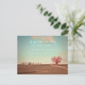 Carte Postale Si vous n'avez pas d'argent pour voyager - marcher (Debout devant)