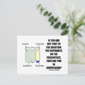 Carte Postale Si Vous Ne Faites Pas Partie De La Suspension De S (Debout devant)