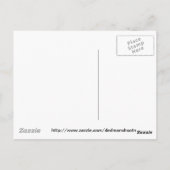 Carte Postale si vous n'est pas ÉTRANGE ! (Dos)