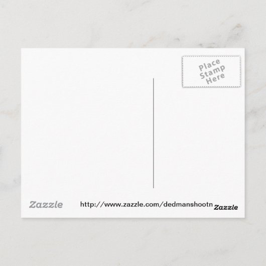 Carte Postale si vous n'est pas ÉTRANGE ! (Dos)